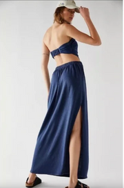 Free People Maxi Dress Angelica Strapless Cut out
